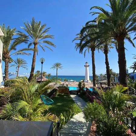 Apartamento First Beachline Deluxe With Garden And Terrasse In Sun Club